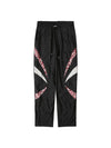 Dexton Patchwork Track Pants Black - ISABEL MARANT - BALAAN 1