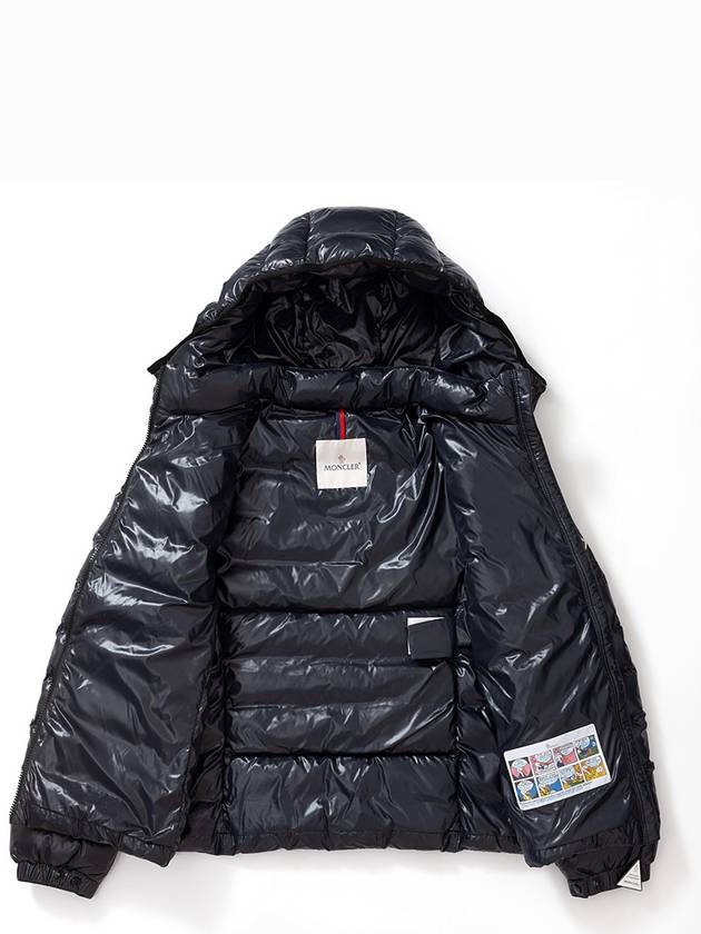 Women s Logo Night Blue Color Padding Bady - MONCLER - BALAAN 3