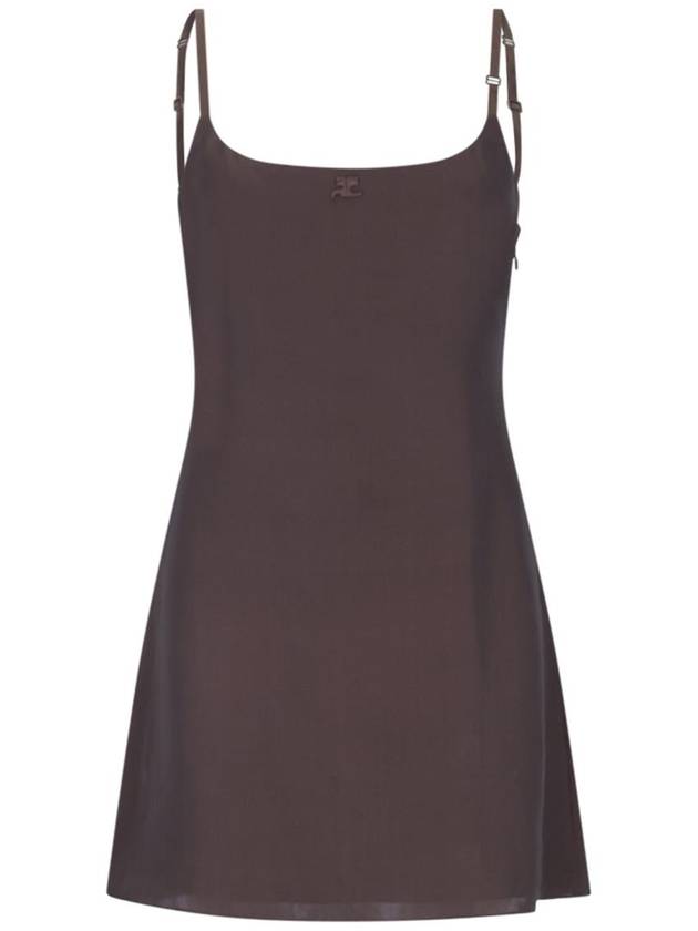 Midi One Piece 323CRO236VI00421053 Brown - COURREGES - BALAAN 2