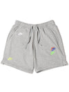 NSW Essential French Terry Shorts Gray - NIKE - BALAAN.