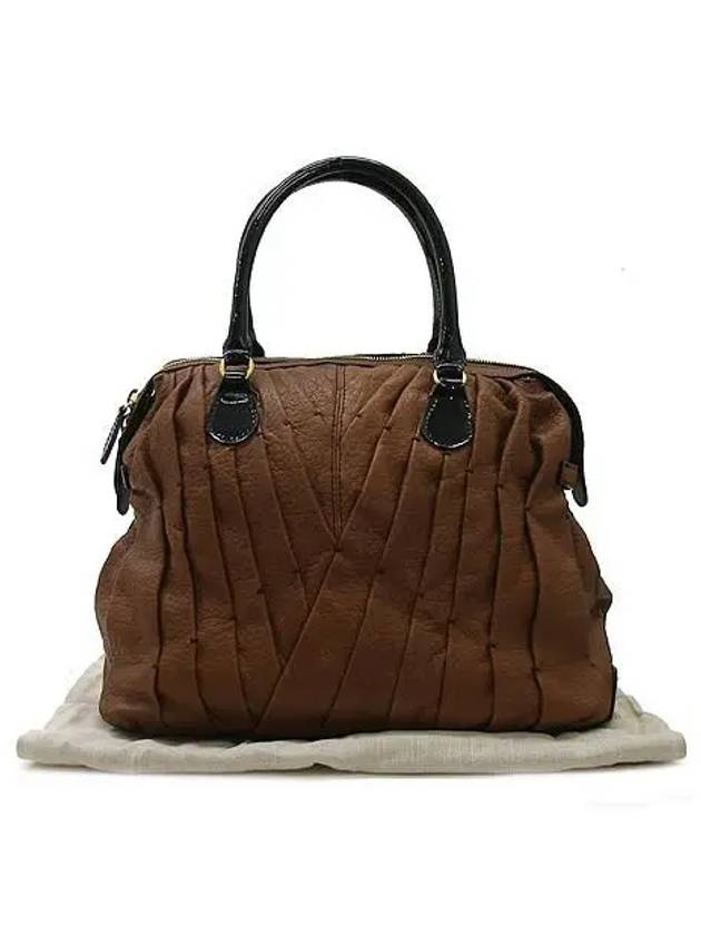 brown tote bag - VALENTINO - BALAAN 2