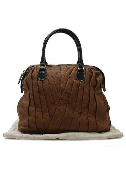 brown tote bag - VALENTINO - BALAAN 2