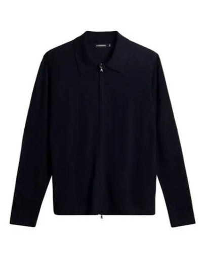 Kaleb Merino Zip Cardigan FMKW11605 6855 Men s - J.LINDEBERG - BALAAN 2