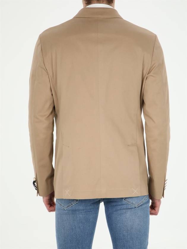 Beige Cotton Jacket - TONELLO - BALAAN 4