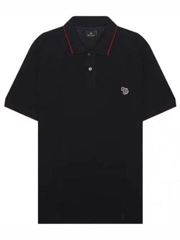 Short sleeve tshirt regular fit zebra wappen polo - PAUL SMITH - BALAAN 1