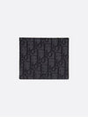 Wallet Black  Oblique Jacquard - DIOR - BALAAN 2