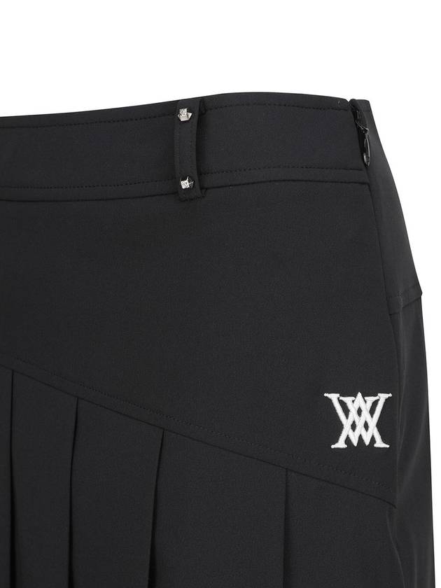 W LOGO BAND POINT PLEATS SQBK - ANEWGOLF - BALAAN 6