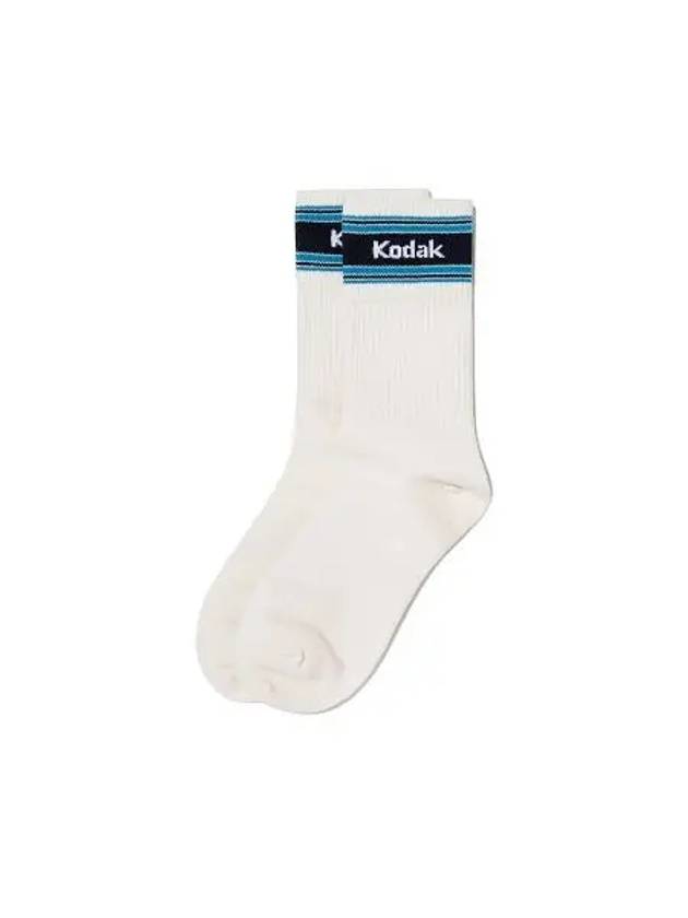 KODAK 2 way color point socks NAVY - KODO - BALAAN 1