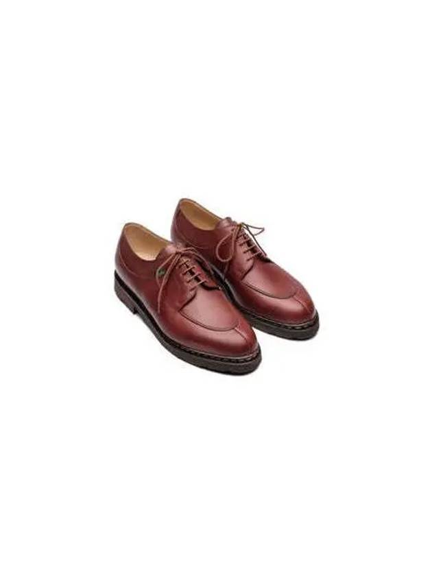 Men's Avignon Lace-Up Derby Maroon - PARABOOT - BALAAN 2