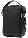 Berkeley Double Zipper Small Shoulder Bag Black - TOM FORD - BALAAN.