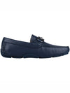 Salvatore Gancini Ornament Driving Shoes Navy - SALVATORE FERRAGAMO - 5