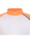 Color Block Punching High Neck Short Sleeve T-Shirt TWTHL6249 100 - TAYLORMADE - BALAAN 3