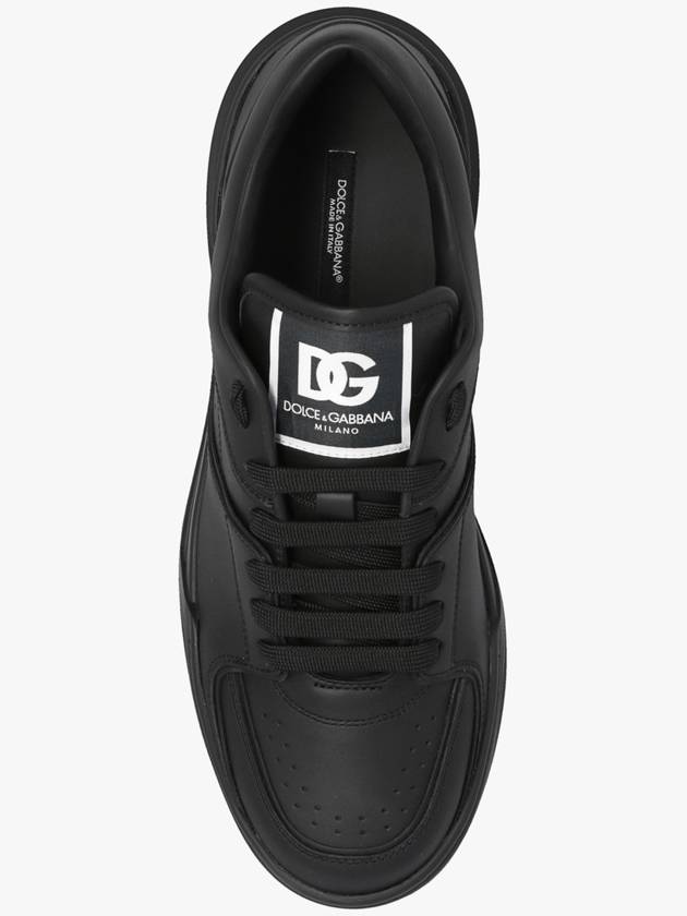 Roma leather low-top sneakers - DOLCE&GABBANA - BALAAN 7