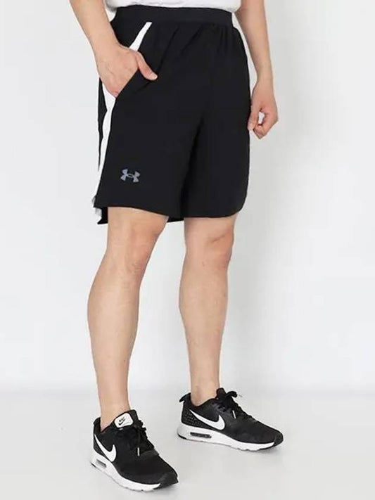 Men's UA Launch Run 7 Inch Shorts Black - UNDER ARMOUR - BALAAN.