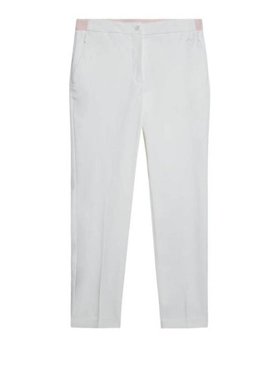 Women's Elle Stretch Straight Pants White - J.LINDEBERG - BALAAN 2