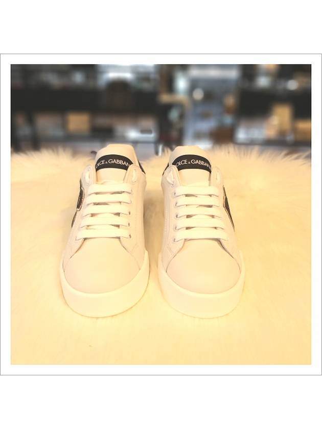 DG Logo Portofino Low Top Sneakers White - DOLCE&GABBANA - BALAAN 8