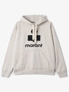 Miley Flock Logo Hoodie Beige - ISABEL MARANT - BALAAN 2