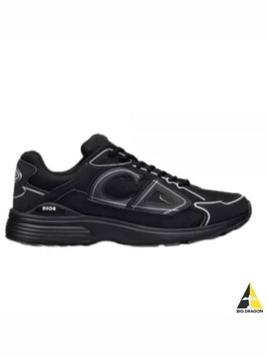 B30 Low-Top Sneakers Black - DIOR - BALAAN 2