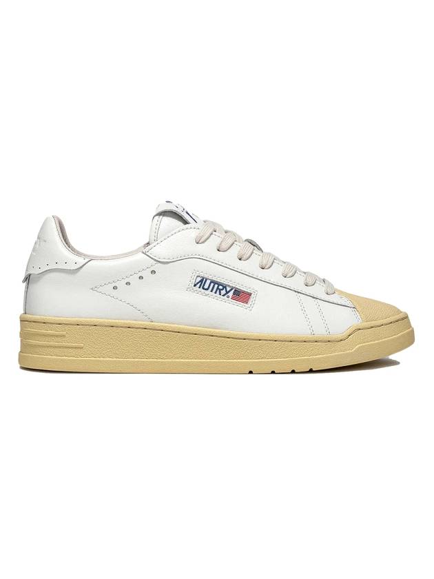 Lace Up Low Top Sneakers White - AUTRY - BALAAN 1