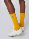 AU42AS09 Cushion Crew Socks Yellow - ATHPLATFORM - BALAAN 11