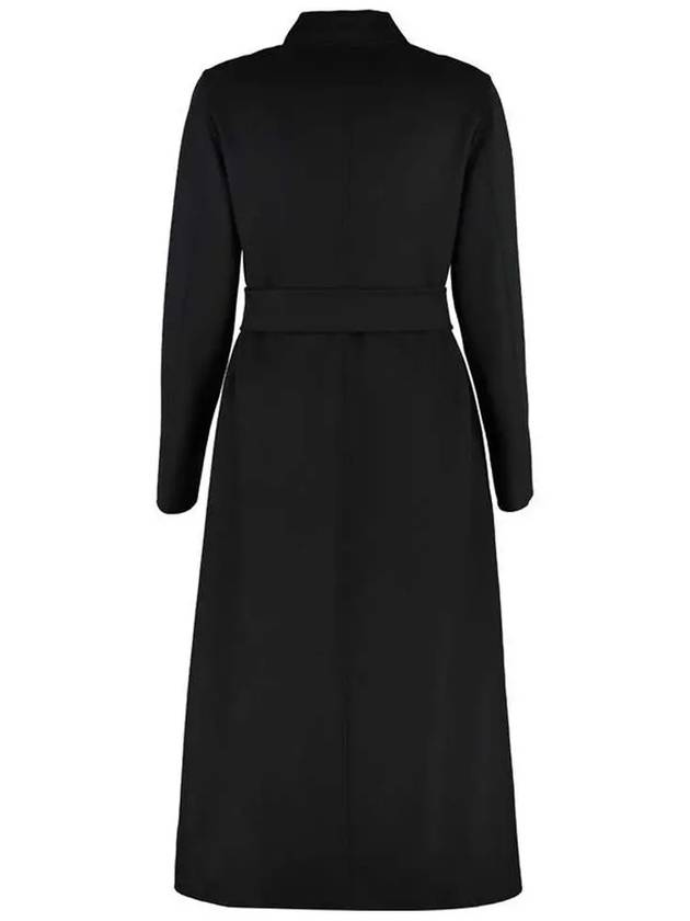 22SS Boario Wool Belt Coat Black 60110311 007 - MAX MARA - BALAAN 3