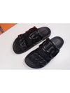 Extra Suede Sandals Noir - HERMES - BALAAN 3