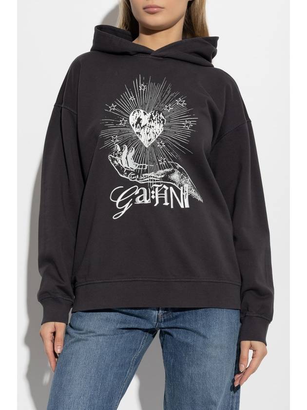 Ganni Hoodie, Women's, Black - GANNI - BALAAN 3