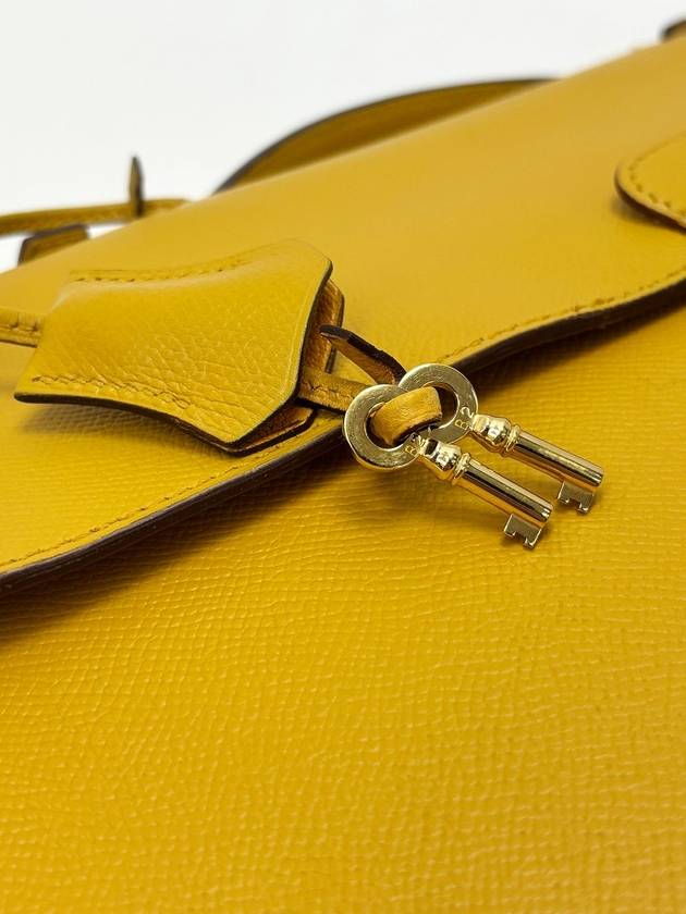 Yellow business briefcase 4VHEB24583 - HERMES - BALAAN 10