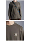 Logo Long Sleeve T-Shirt Olive - MONCLER - BALAAN 6