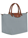 Le Pliage Medium Tote Bag Grey - LONGCHAMP - BALAAN 3