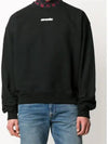 Marker Arrow Overfit Sweatshirt Black - OFF WHITE - BALAAN.