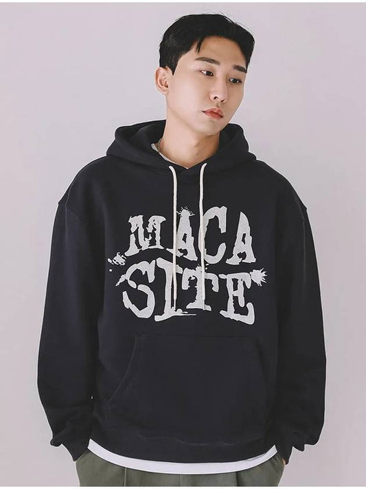 Vintage Hoodie Charcoal - MACASITE - BALAAN 1