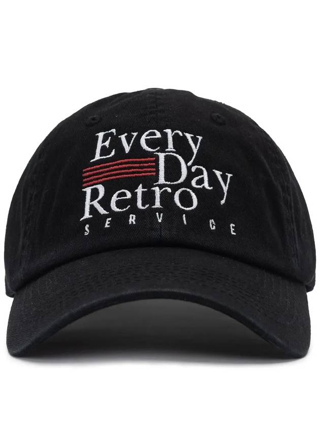 EDRS WASHED BALL CAP BLACK - POLYGRAM - BALAAN 3