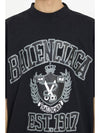 DIY College Medium Fit Short Sleeve T-Shirt Black - BALENCIAGA - BALAAN 3