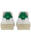 Medalist Green Tab Leather Low Top Sneakers White - AUTRY - BALAAN 5