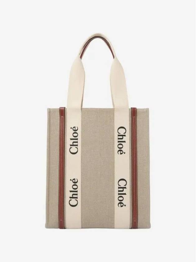 Woody Tote Bag Beige - CHLOE - BALAAN 3