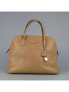 beige tote bag - HERMES - BALAAN 1