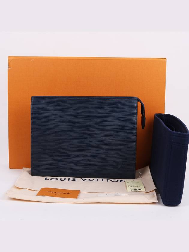 Indigo Blue Toilet 26 Clutch Bag M41367 - LOUIS VUITTON - BALAAN 10