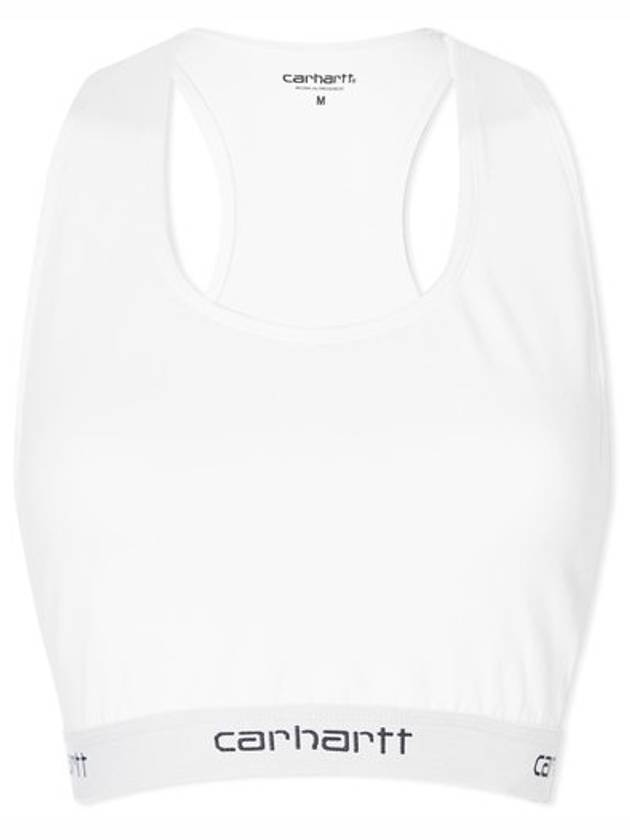 Script Racer Tank Bra White - CARHARTT WIP - BALAAN 2