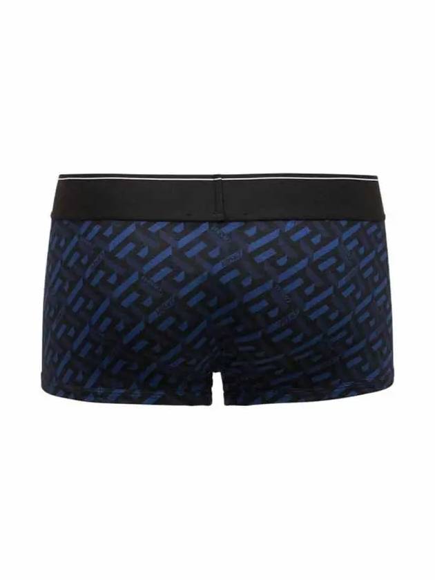 La Greca Logo Band Boxer Briefs Blue - VERSACE - BALAAN 4