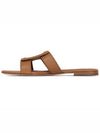 Covered Buckle Leather Mule Brown - ROGER VIVIER - BALAAN 3