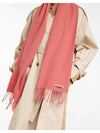 Wool Fringe Muffler Mineral Red - ACNE STUDIOS - BALAAN 7