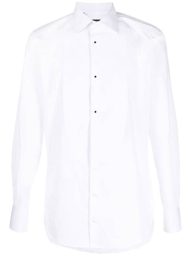 24 ss Cotton Shirt WITH FRONTAL PLASTRON G5EN5TFU5U8W0800 B0650034790 - DOLCE&GABBANA - BALAAN 2