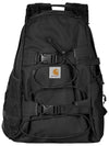 Kickflip Recycled Polyester Canvas Backpack Black - CARHARTT WIP - BALAAN 2