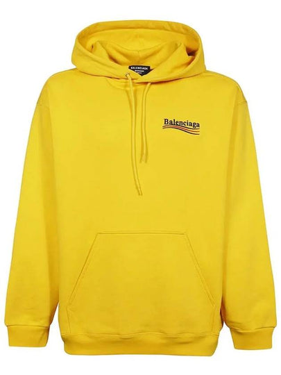 Political Campaign Medium Fit Hoodie Yellow - BALENCIAGA - BALAAN 2