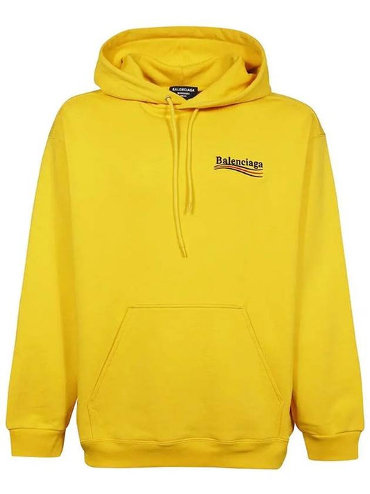 Political Campaign Medium Fit Hoodie Yellow - BALENCIAGA - BALAAN 2