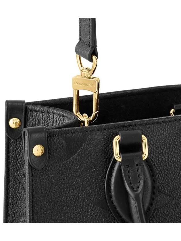 OnTheGo PM Monogram Tote Bag Black - LOUIS VUITTON - BALAAN 4