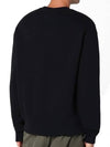 Fox Cotton Sweatshirt Black - MAISON KITSUNE - BALAAN 3