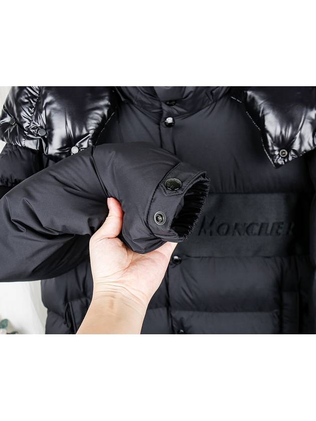 Autaret Down Long Padding Black - MONCLER - BALAAN 4