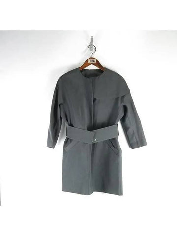 Smith Market Armani Gray Coat Women s Clothing - GIORGIO ARMANI - BALAAN 1